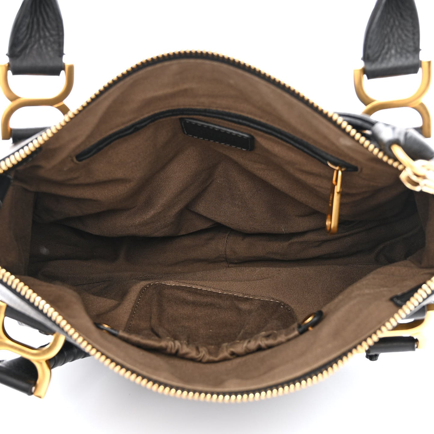 Calfskin Medium Marcie Satchel Black
