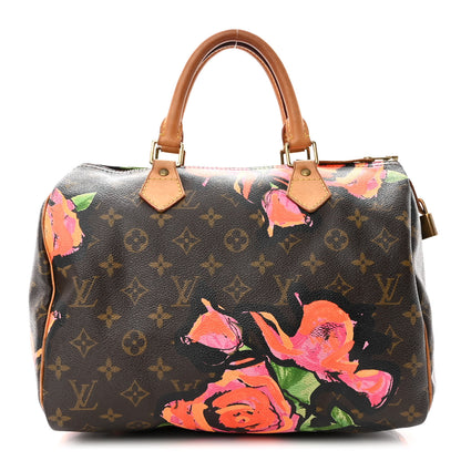 Louis Vuitton Monogram Roses Speedy 30 1 of 14