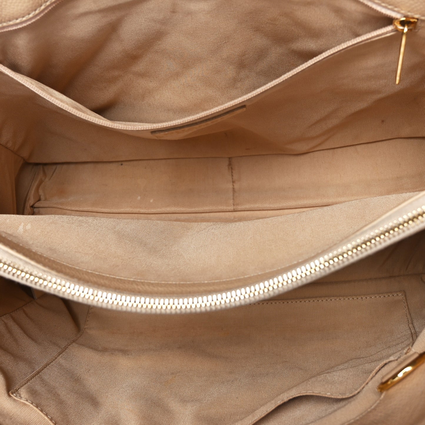 Caviar Quilted Grand Shopping Tote GST Beige Clair