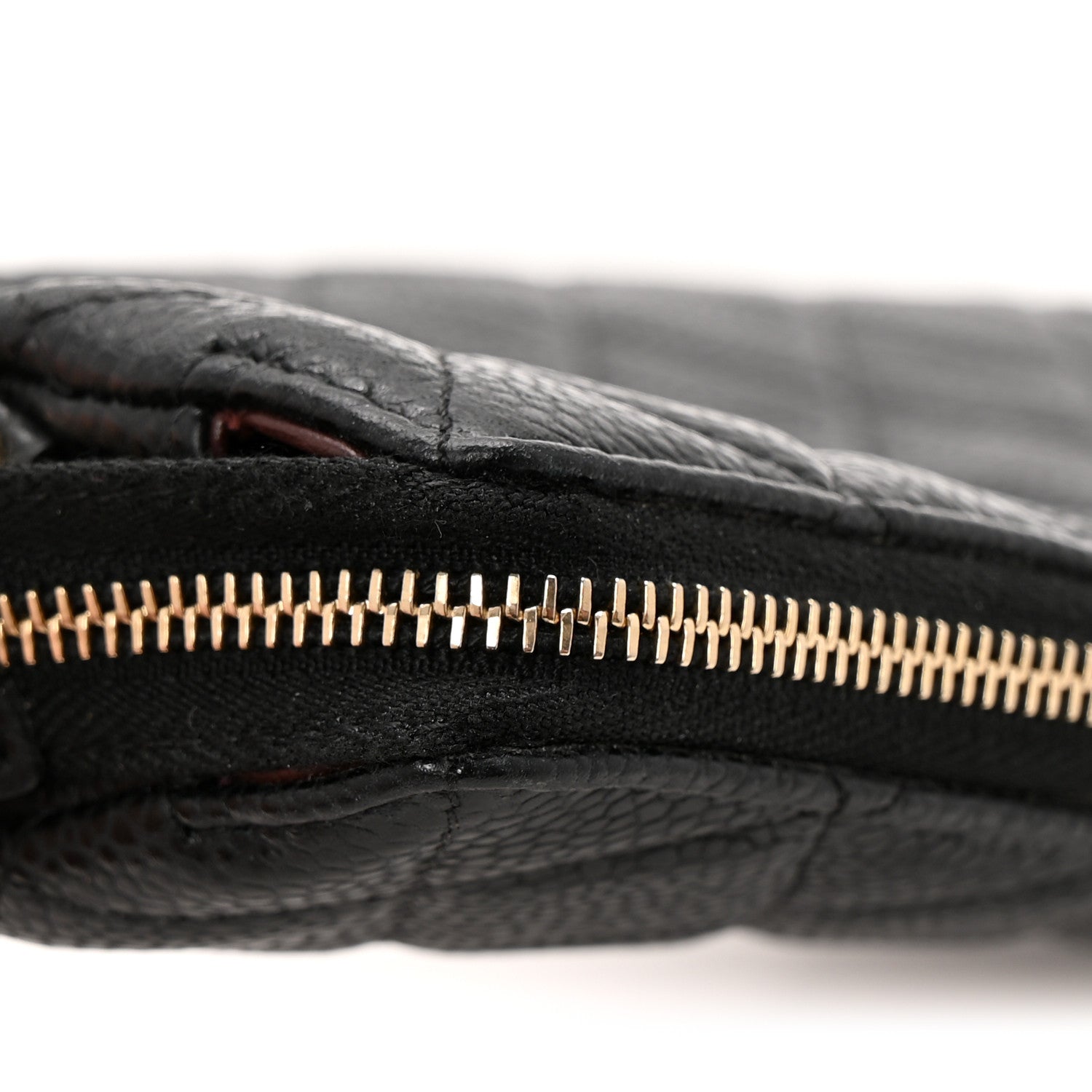 Chanel Caviar Quilted Large Zipped Clutch Black 11 of 11