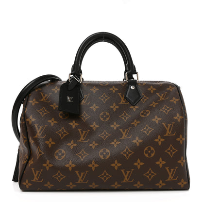 Louis Vuitton Monogram Speedy Soft 30 Dark 1 of 9