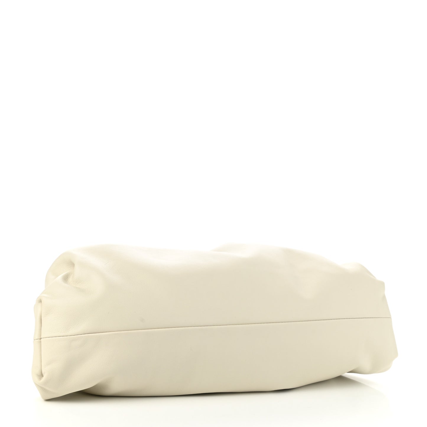 Smooth Butter Calf The Pouch Oversized Clutch Plaster