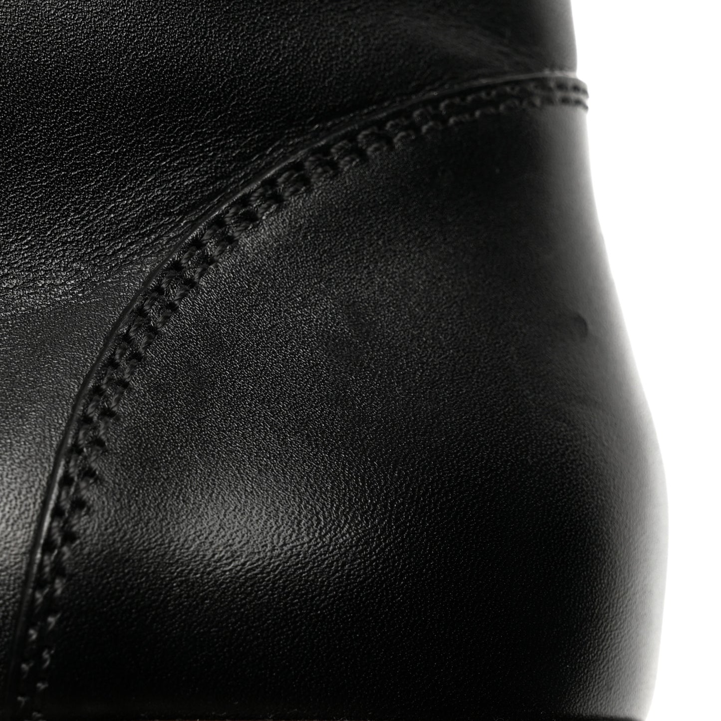 Calfskin Monogram Territory Flat Ranger Boots 37.5 Black