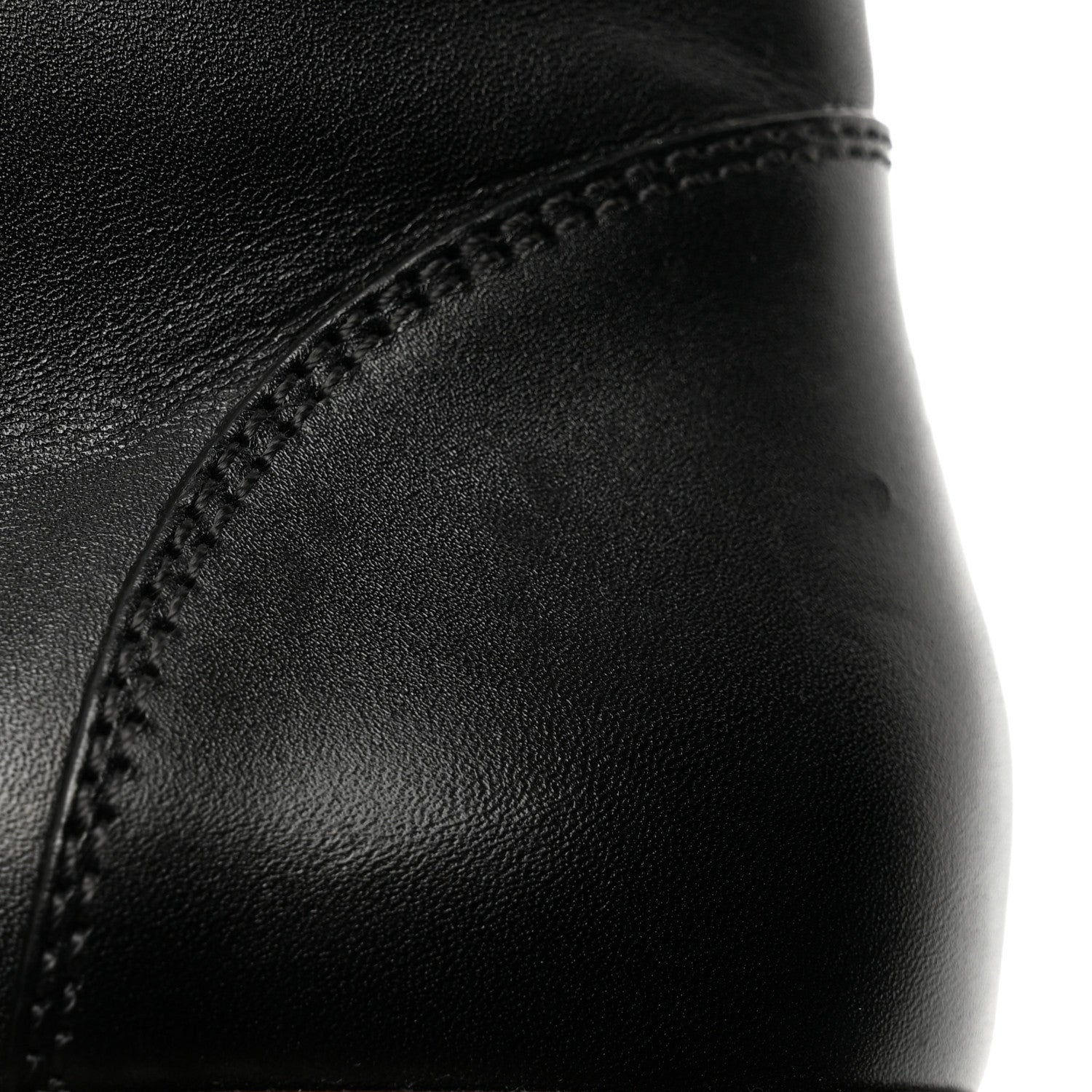 Louis Vuitton Calfskin Monogram Territory Flat Ranger Boots 37.5 Black 10 of 13