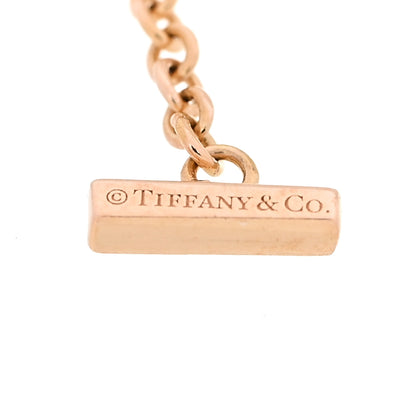 Tiffany 18K Rose Gold T Smile Bracelet 5 of 6