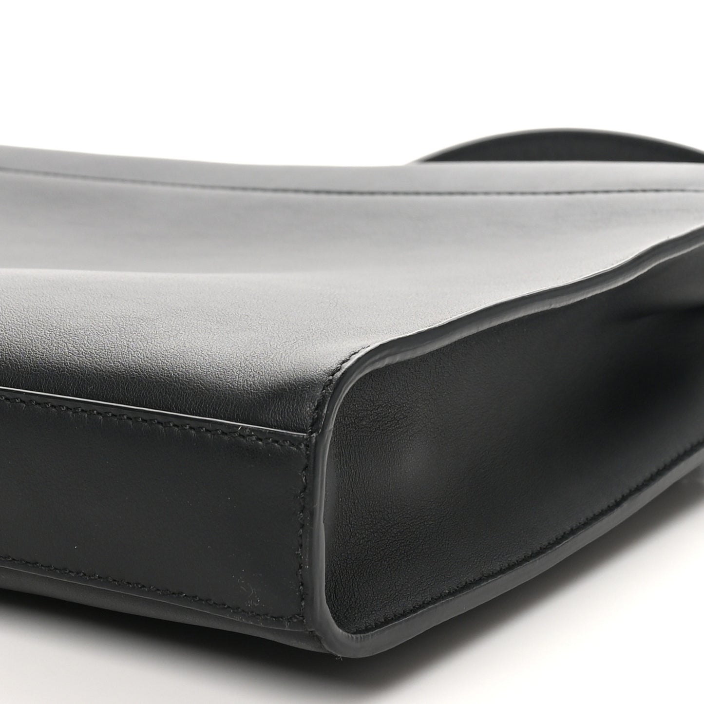 Vitello Grace Opaco Metal Monster Eyes Large Peekaboo Iconic Fit Satchel Black