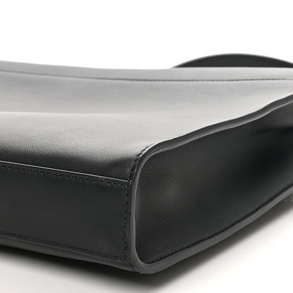 Fendi Vitello Grace Opaco Metal Monster Eyes Large Peekaboo Iconic Fit Satchel Black 10 of 10