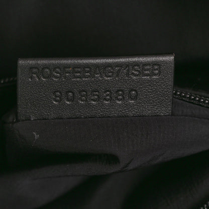 Burberry Nylon Jacquard Pocket Crossbody Bag Black Black 7 of 10