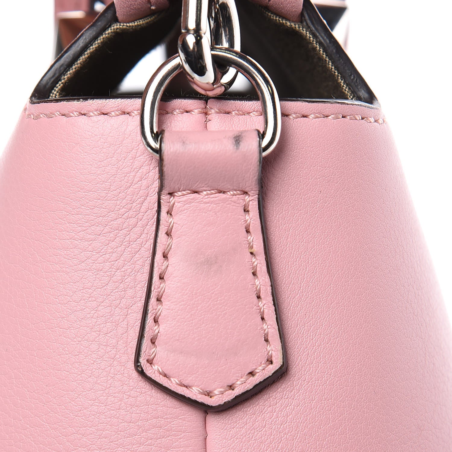 Fendi Vitello Dolce Medium By The Way Boston Bag Pink 13 of 13