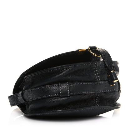 Chloe Calfskin Mini Marcie Round Crossbody Bag Black 4 of 11