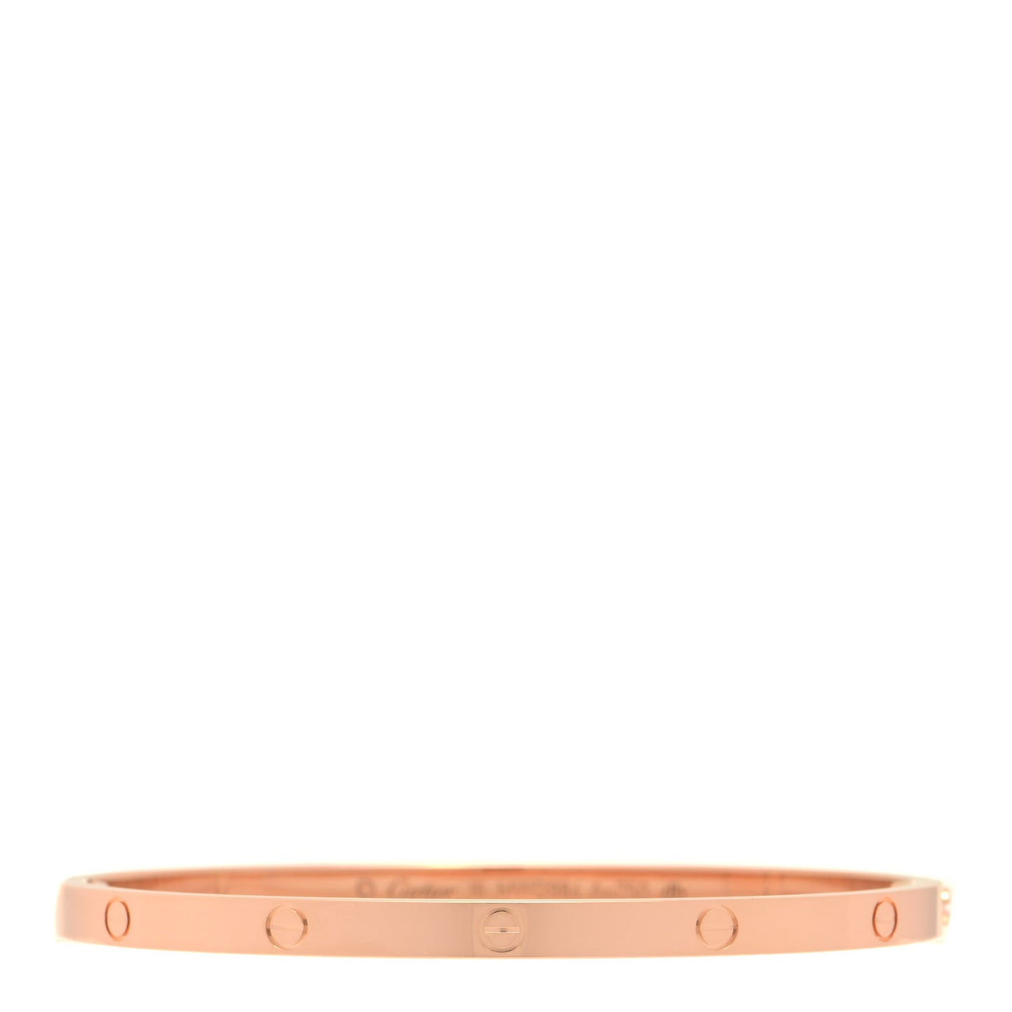 18K Pink Gold Small LOVE Bracelet 16