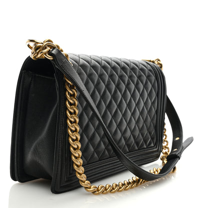 Chanel Caviar Quilted New Medium Boy Flap Black 3 of 10