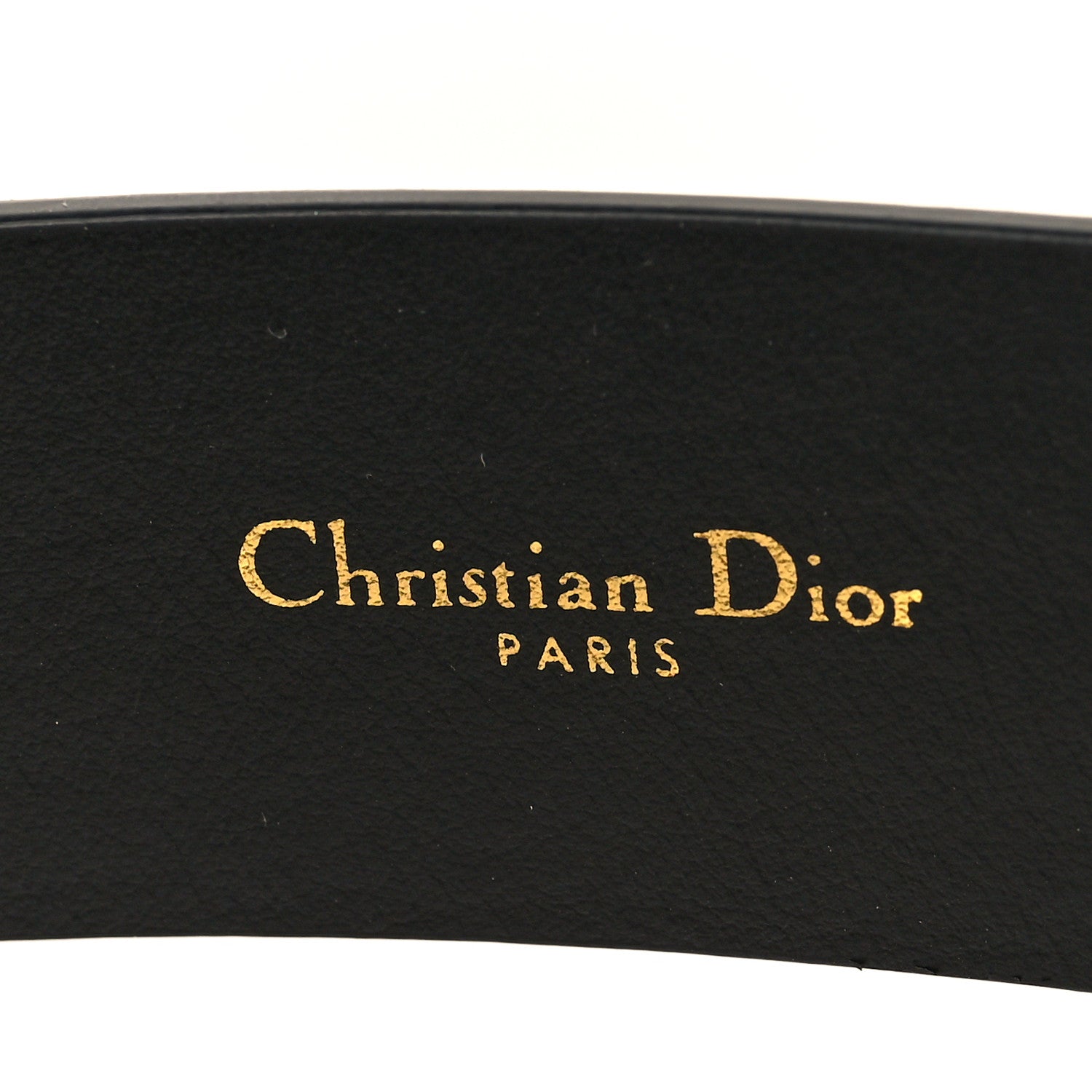 Christian Dior Calfskin CD Belt 80 Black 5 of 6