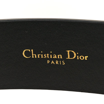 Christian Dior Calfskin CD Belt 80 Black 5 of 6