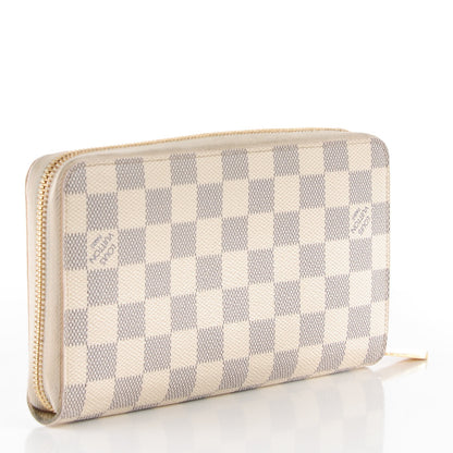 Louis Vuitton Damier Azur Zippy Organizer Wallet 3 of 7