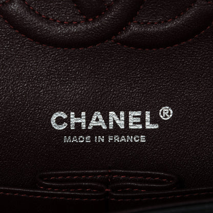 Chanel Lambskin Quilted Medium Double Flap Black 6 of 8