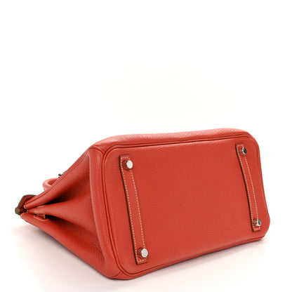 Hermes Togo Birkin 30 Sanguine 4 of 12