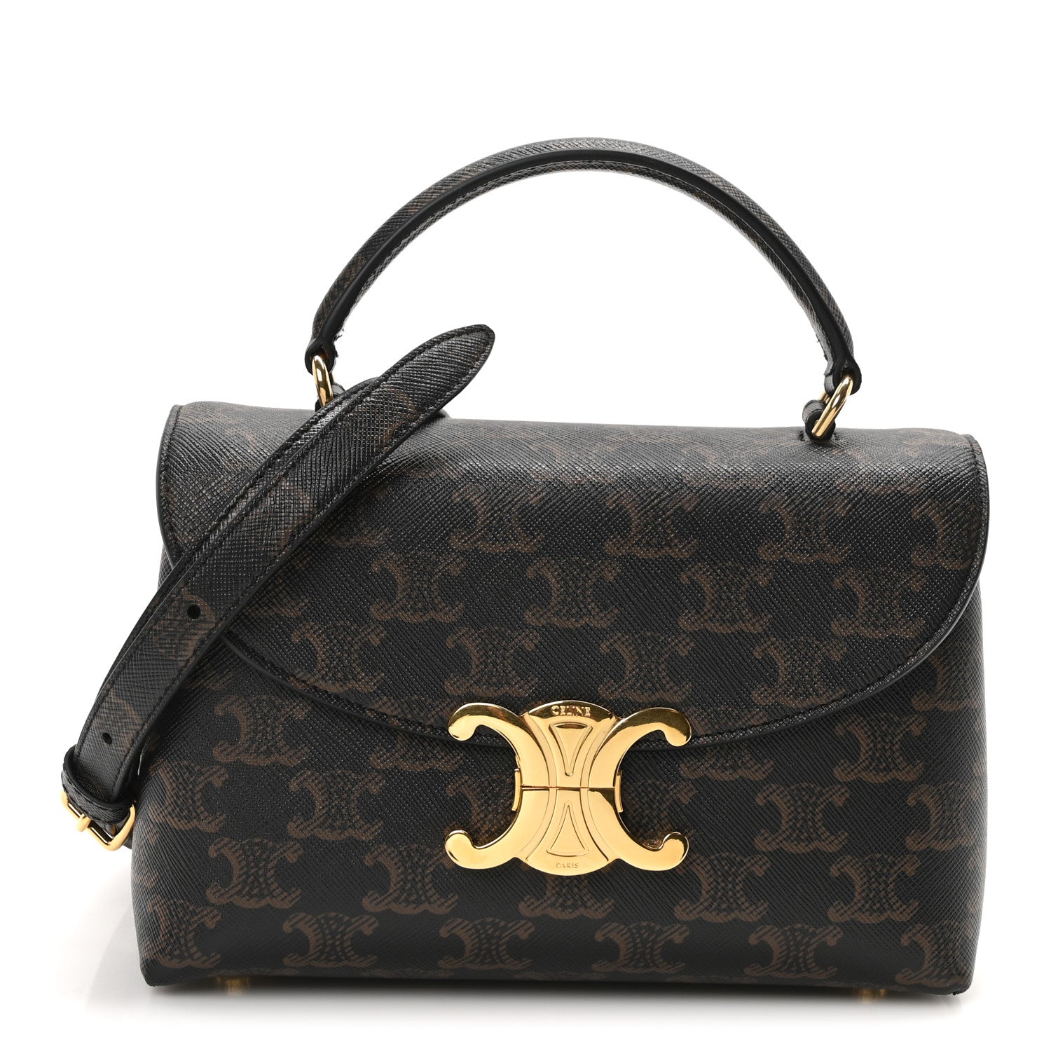 Celine Triomphe Canvas Teen Nino Tan 1 of 9