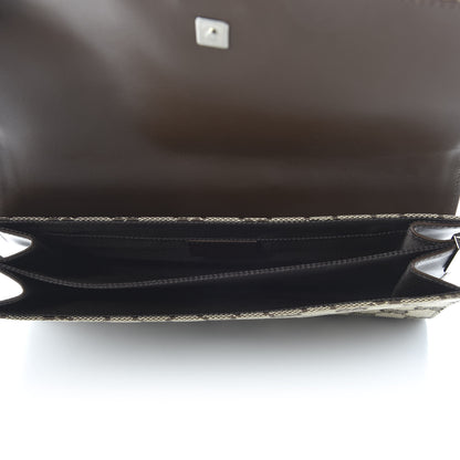 Gucci Monogram Pochette Flap Brown 5 of 10