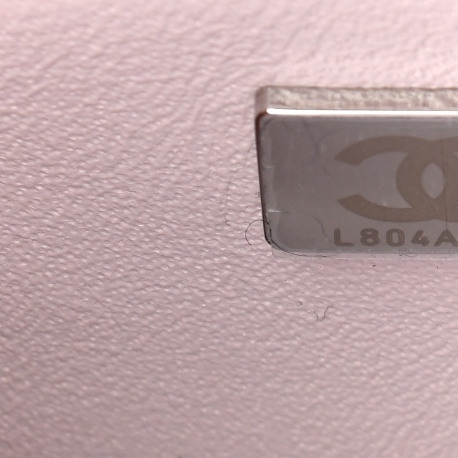 Chanel Lambskin Quilted Mini Rectangular Flap Light Purple 7 of 9
