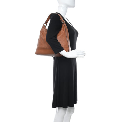 Gucci Guccissima Hobo Shoulder Bag Light Brown 2 of 19