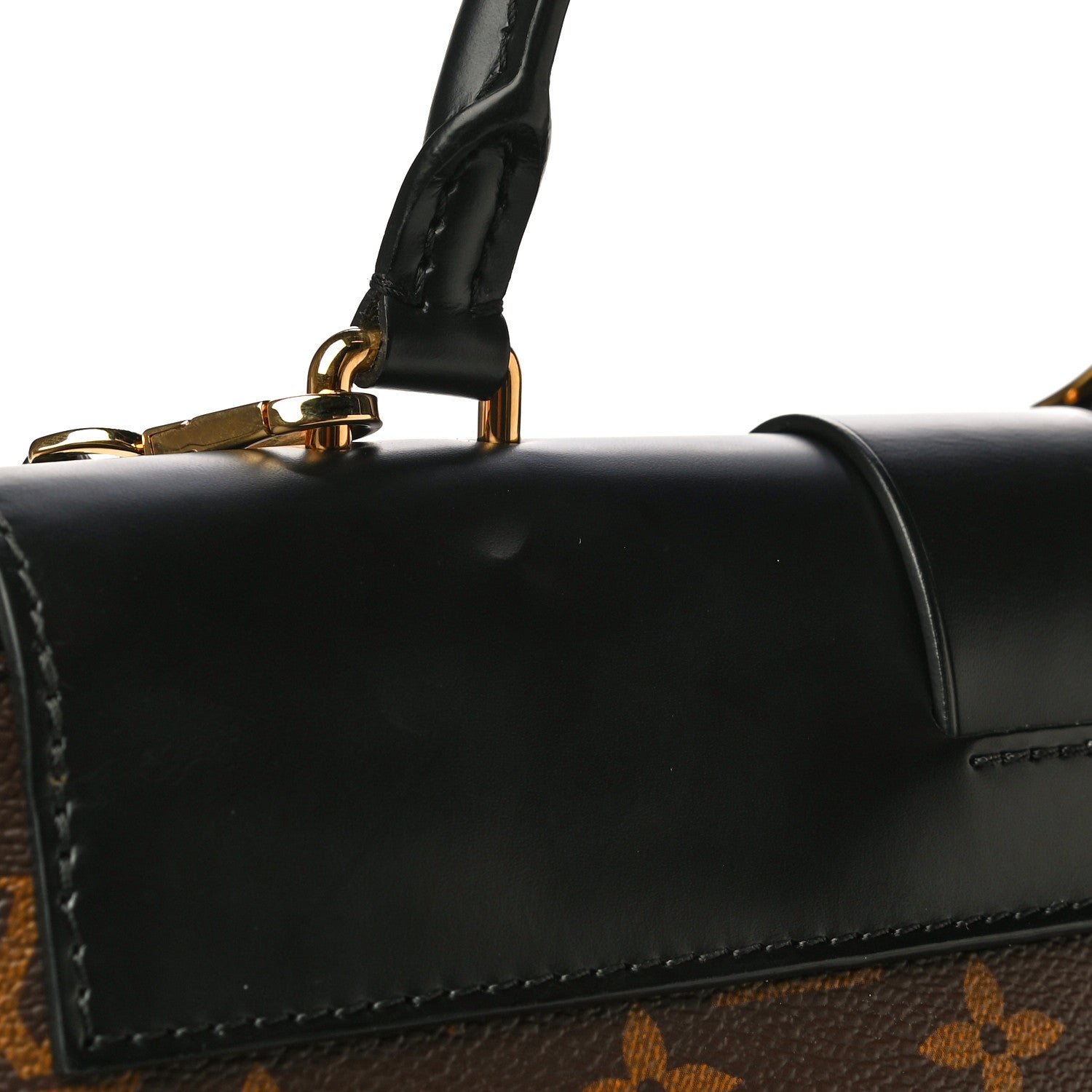 Louis Vuitton Monogram One Handle Flap Bag MM 12 of 15