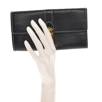 Louis Vuitton Utah Sarah Wallet Blue 2 of 7