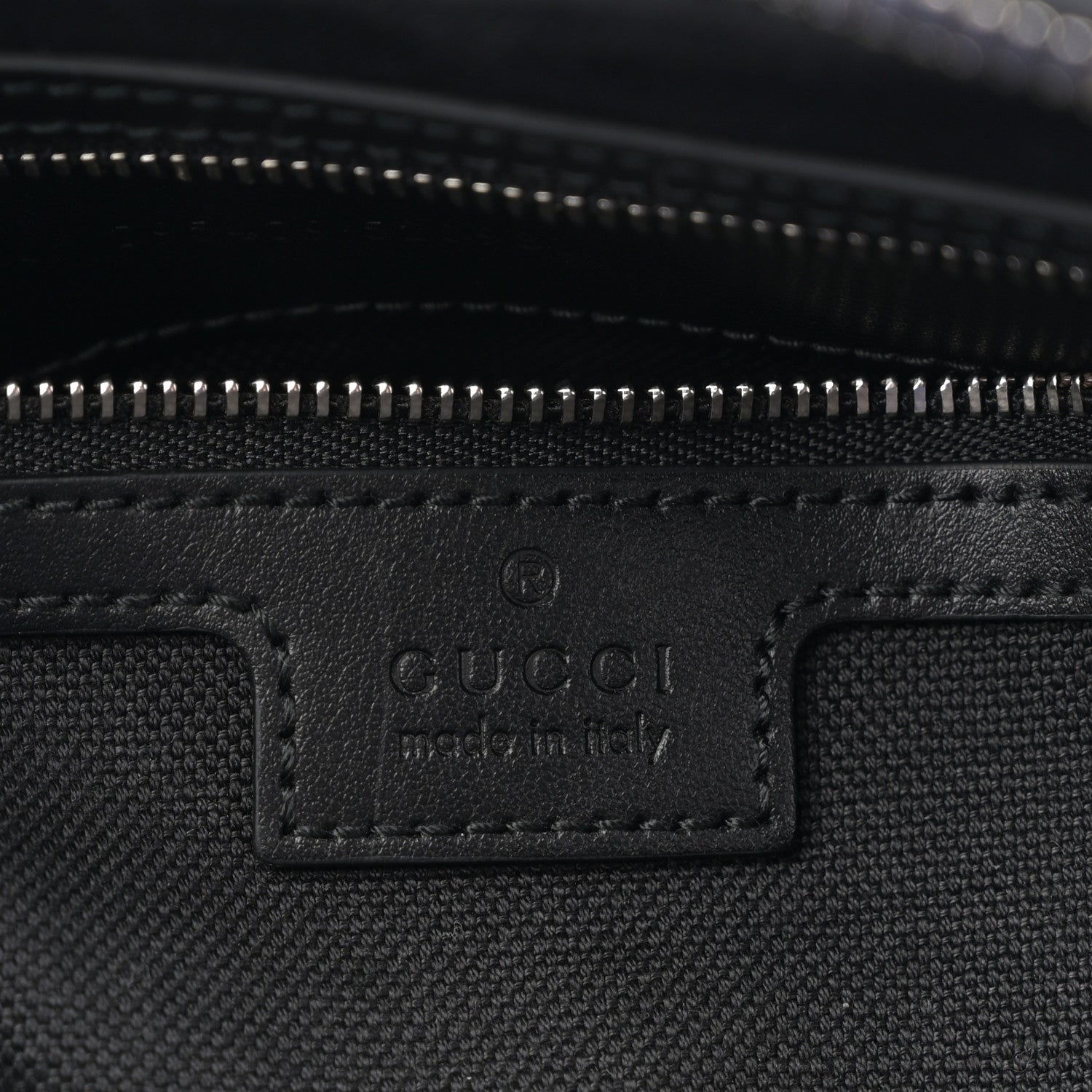 Gucci GG Supreme Monogram Small Crossbody Bag Black 6 of 10