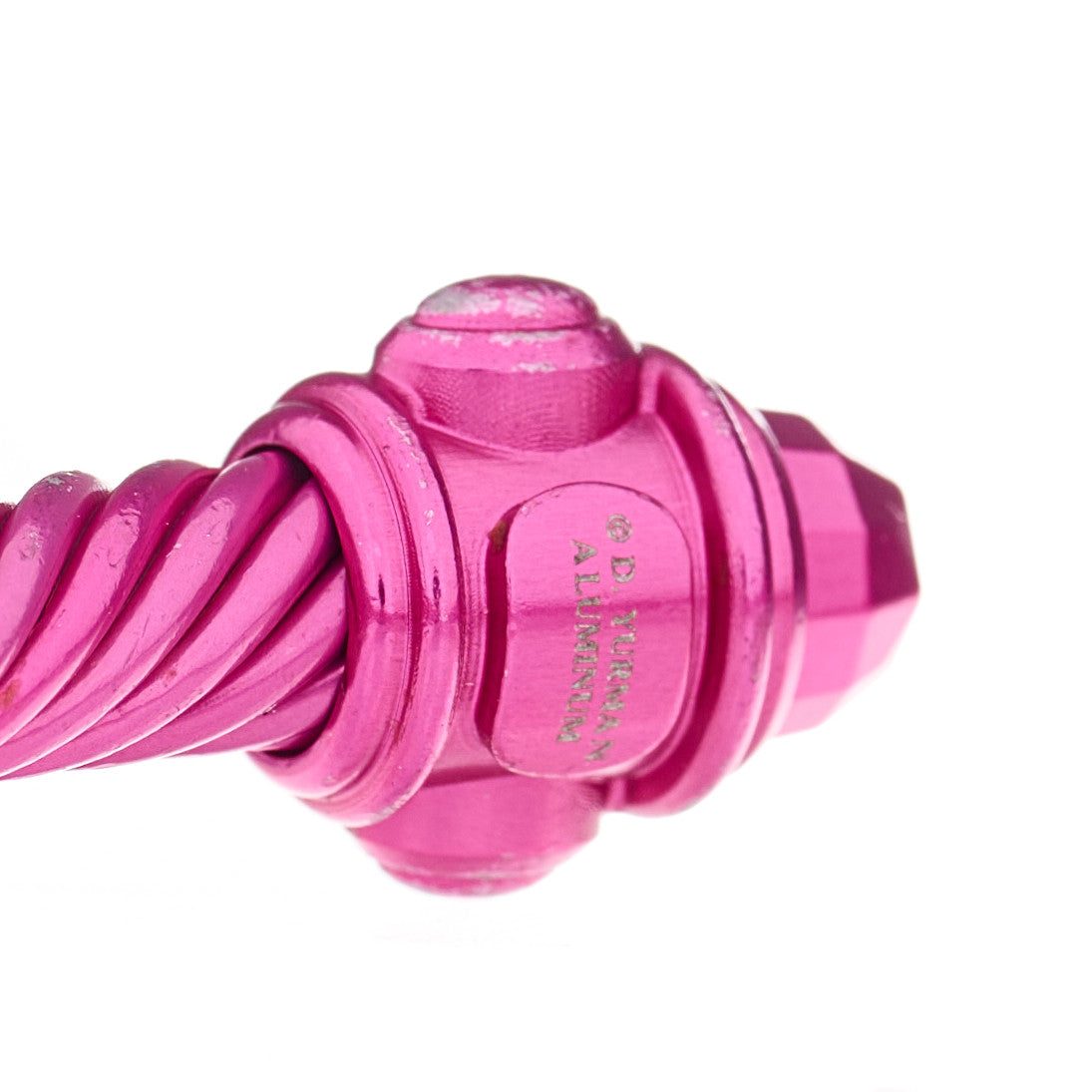 David Yurman Aluminum 5mm Renaissance Bracelet Hot Pink 5 of 5