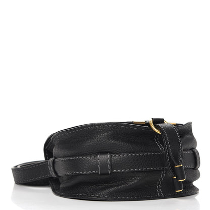 Chloe Calfskin Mini Marcie Round Crossbody Bag Black 4 of 7