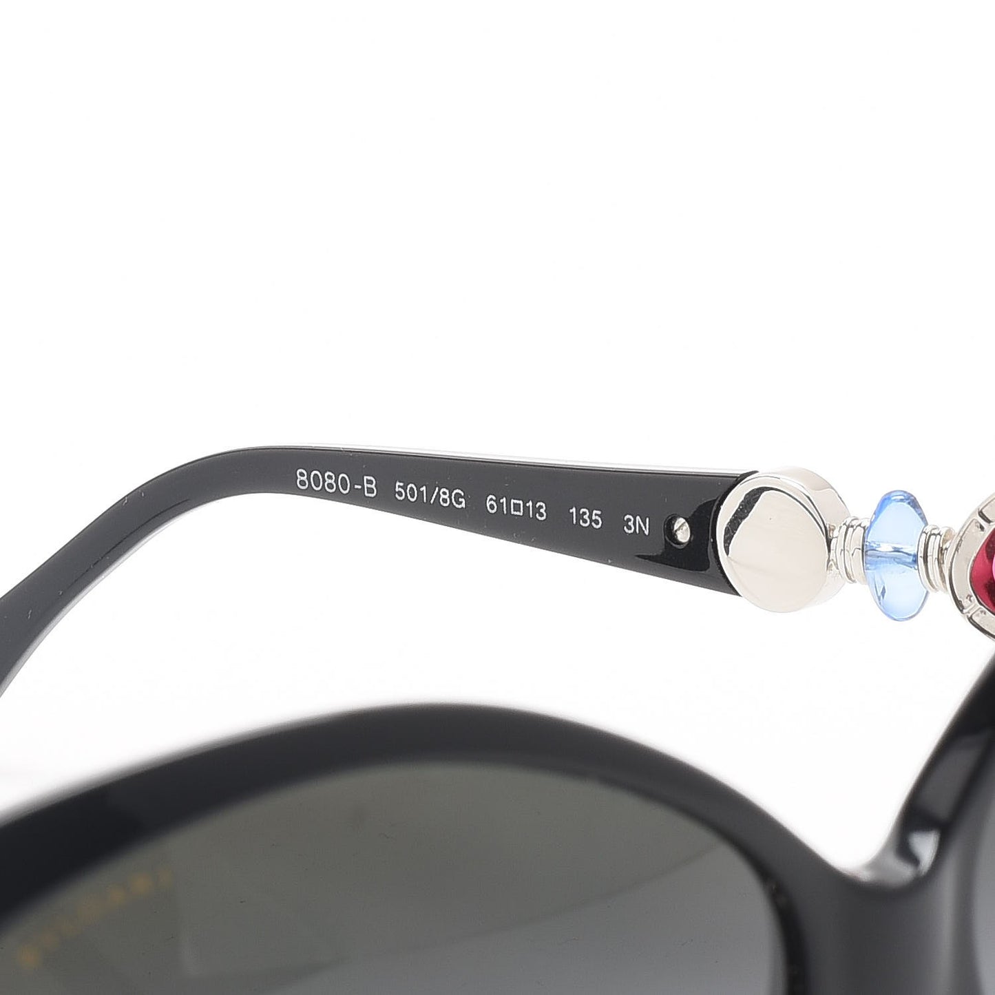 BVLGARI Gem Sunglasses 8080-B Black Multi