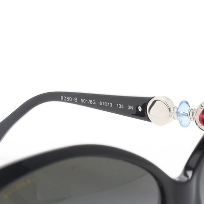 Bulgari BVLGARI Gem Sunglasses 8080-B Black Multi 7 of 9