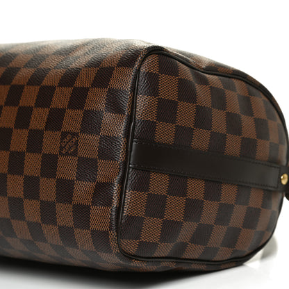 Louis Vuitton Damier Ebene Speedy Bandouliere 25 11 of 12