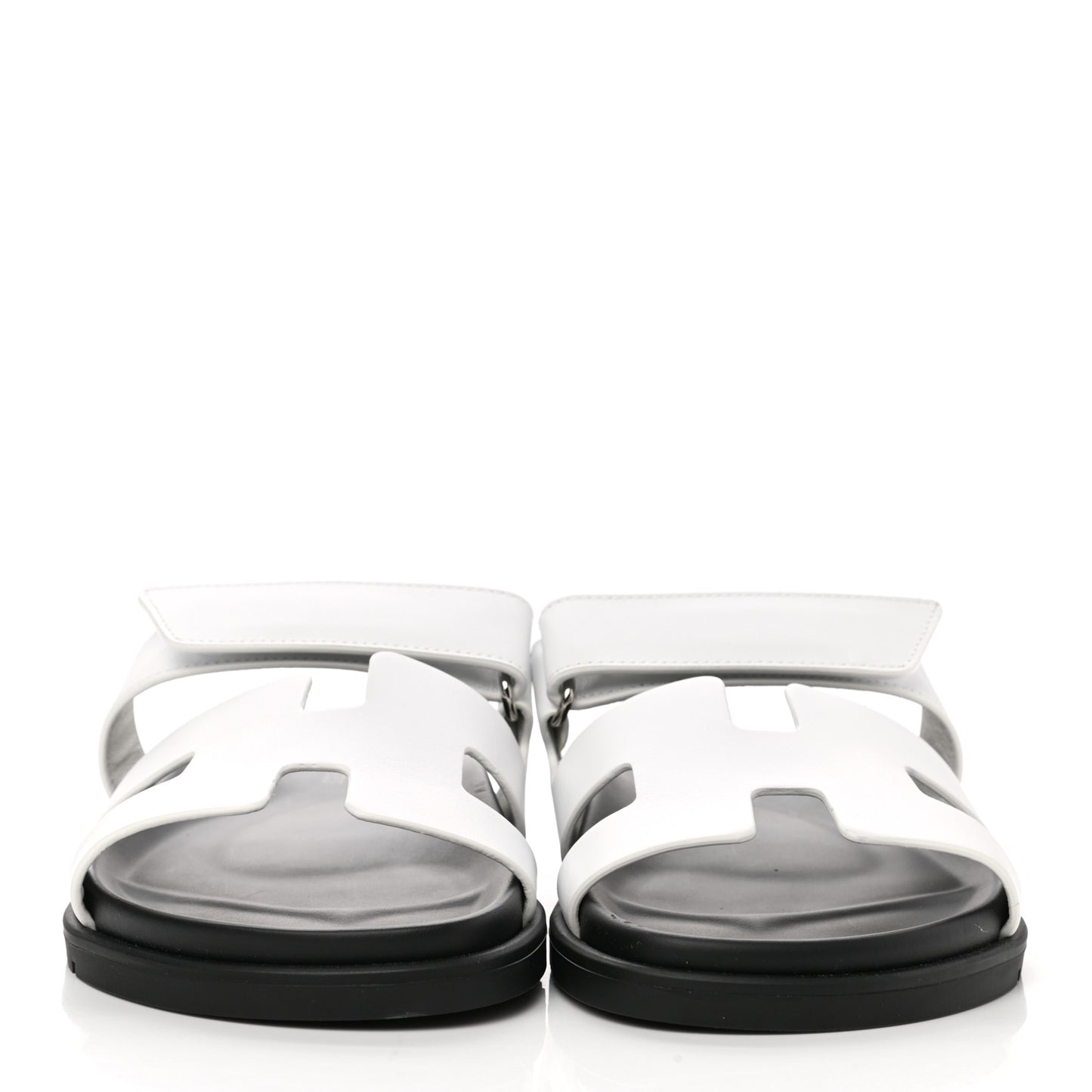 Calfskin Womens Chypre Sandals 37.5 White