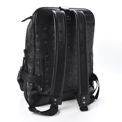 MCM Visetos Medium Jemison Backpack Black 2 of 9