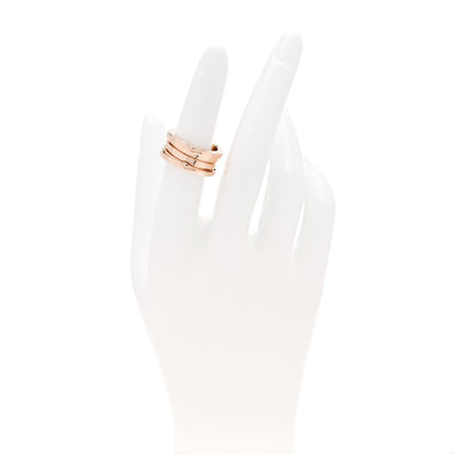 Bulgari 18K Rose Gold B.Zero1 Three-Band Ring 52 6 2 of 6