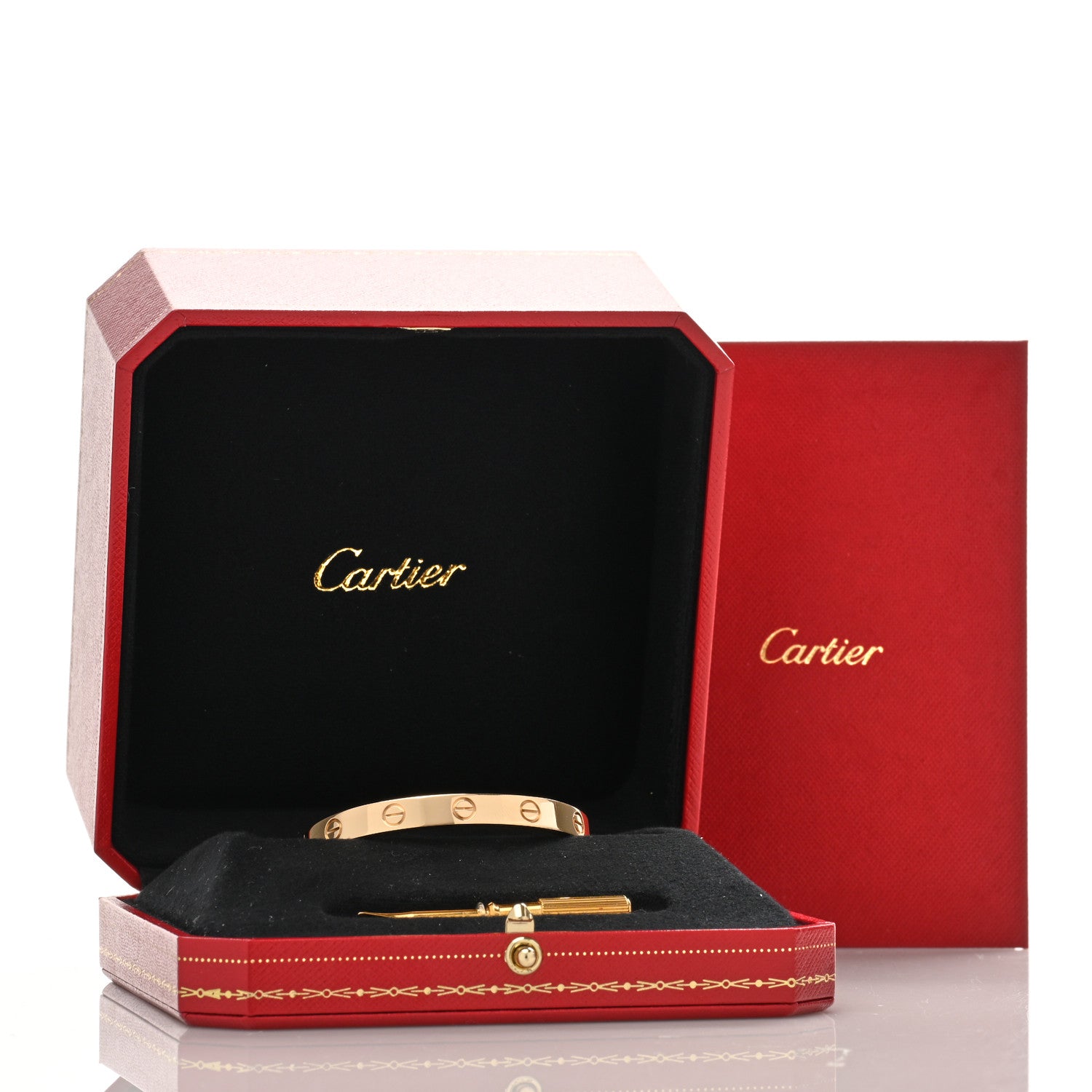 Cartier 18K Yellow Gold LOVE Bracelet 15 5 of 5