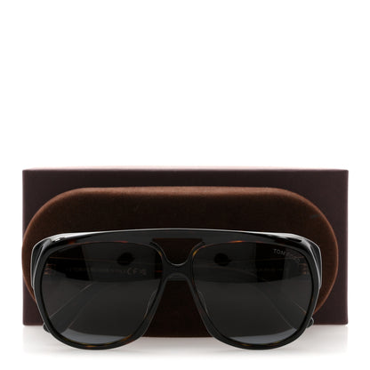 Tom Ford Jayden Aviator Polarized Sunglasses TF1103 Tortoise 8 of 8