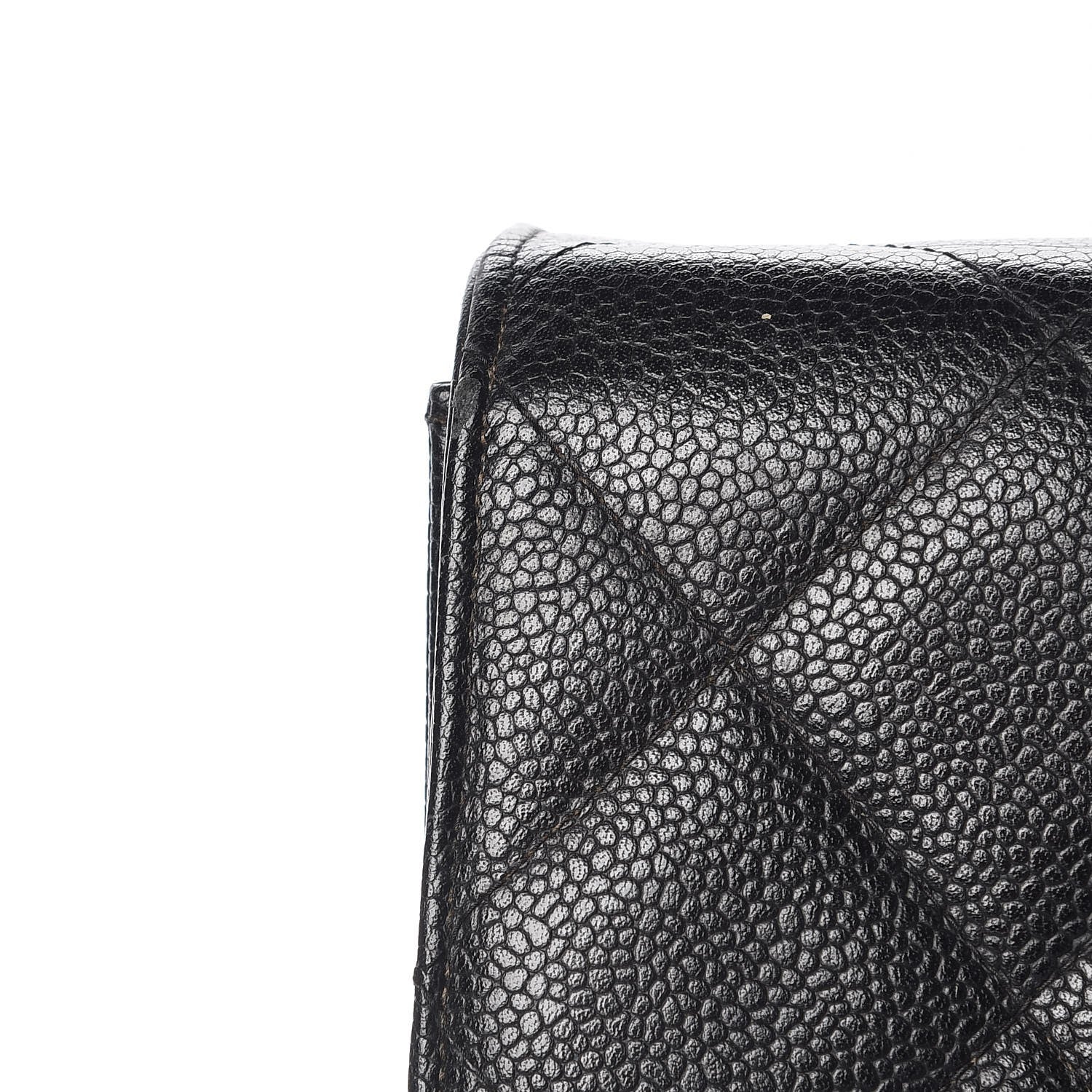 Chanel Caviar Quilted Briefcase Laptop Bag Black 11 of 17