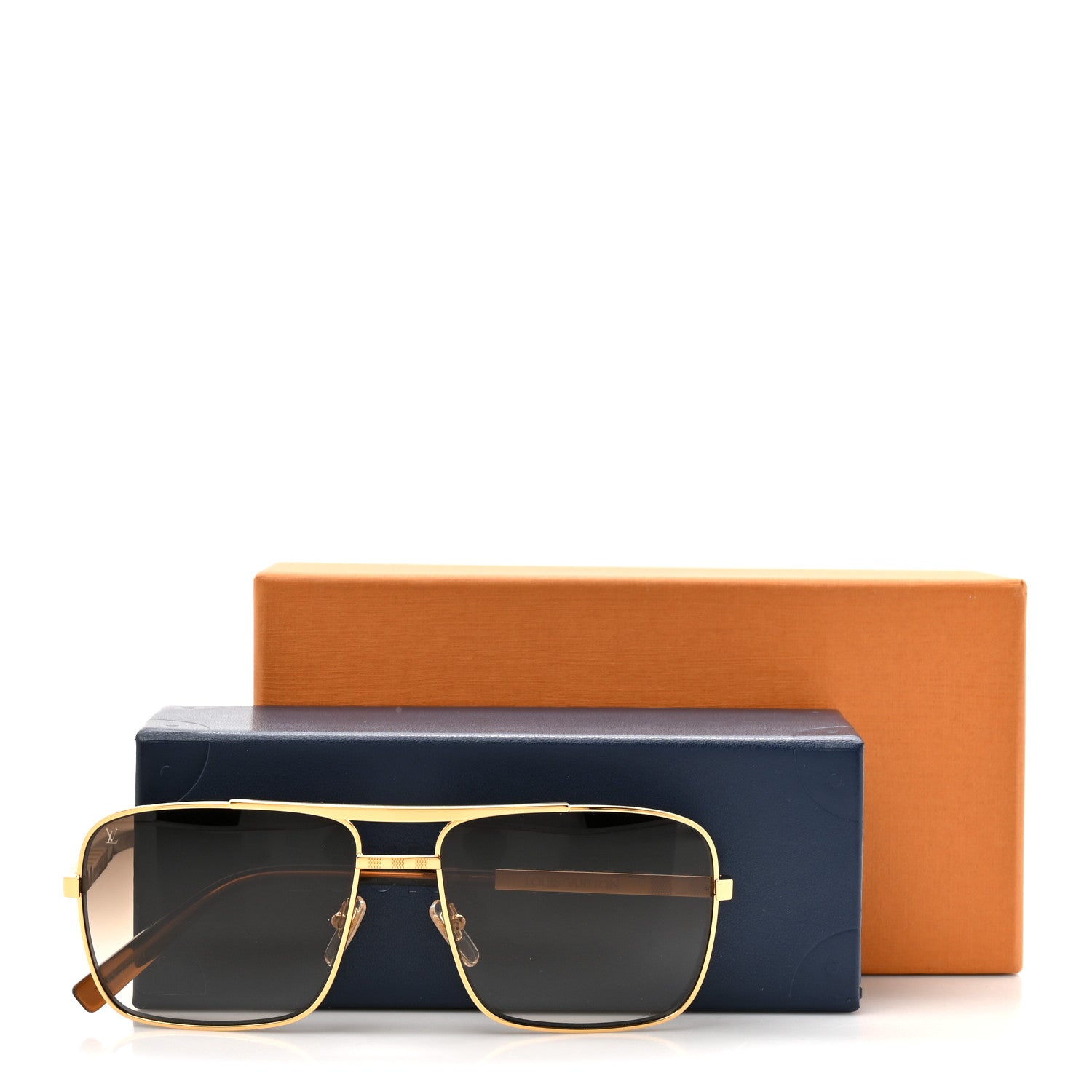 Louis Vuitton Attitude Sunglasses Z0259U Gold 8 of 8