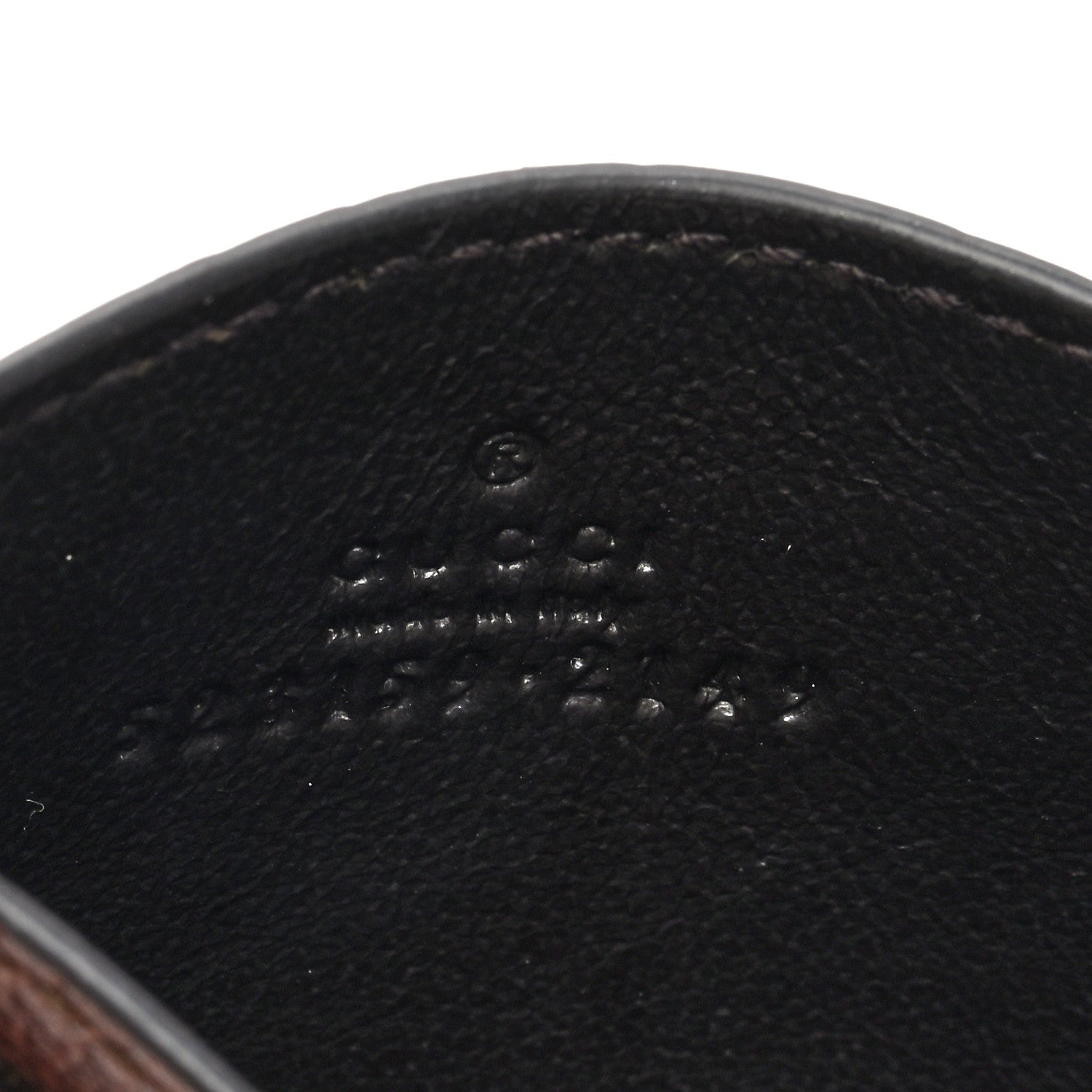 Gucci GG Supreme Monogram Ophidia Card Holder Brown 6 of 6