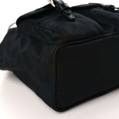 Prada Nylon Vela Mini Crossbody Backpack Black 7 of 8