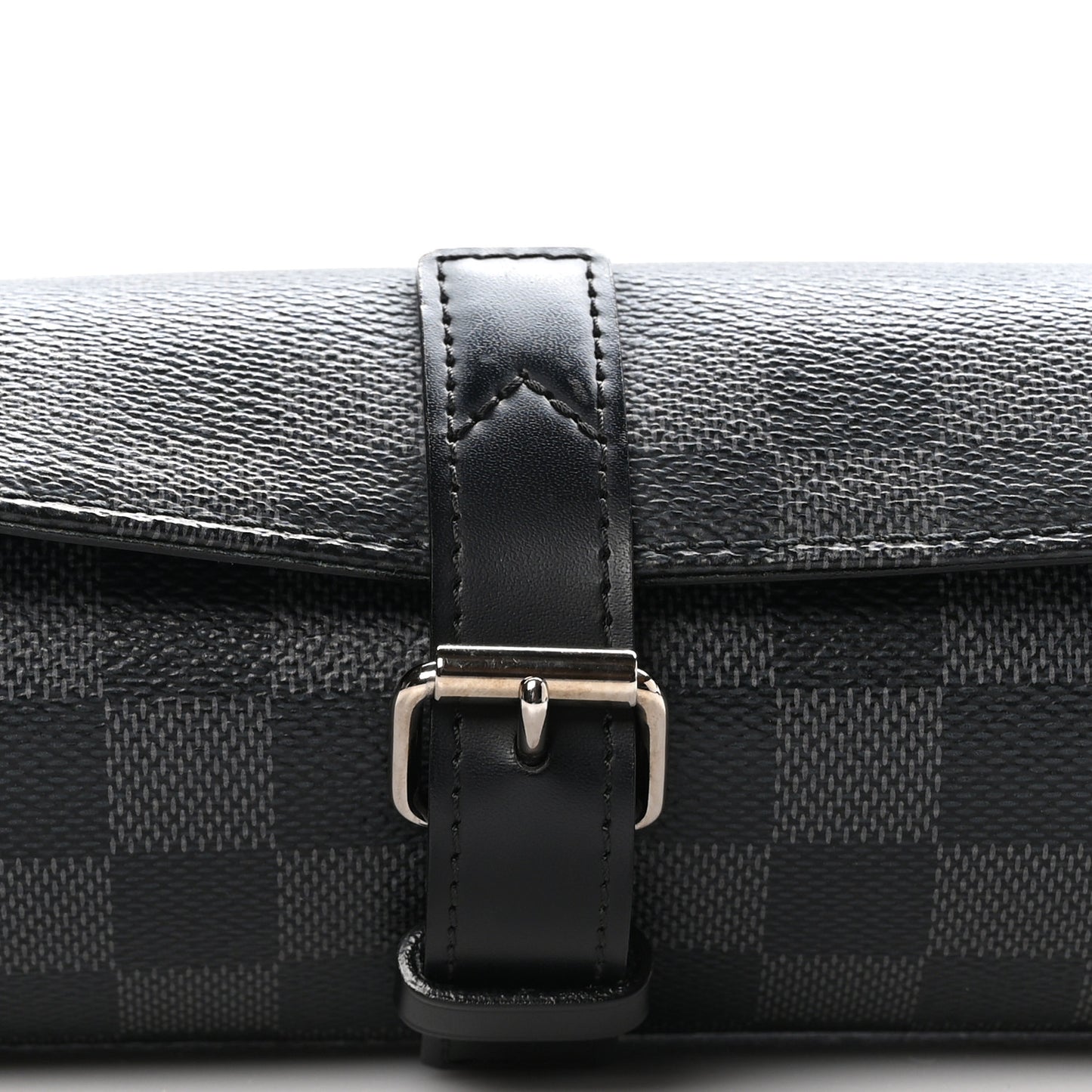 Damier Graphite 3 Watch Travel Case