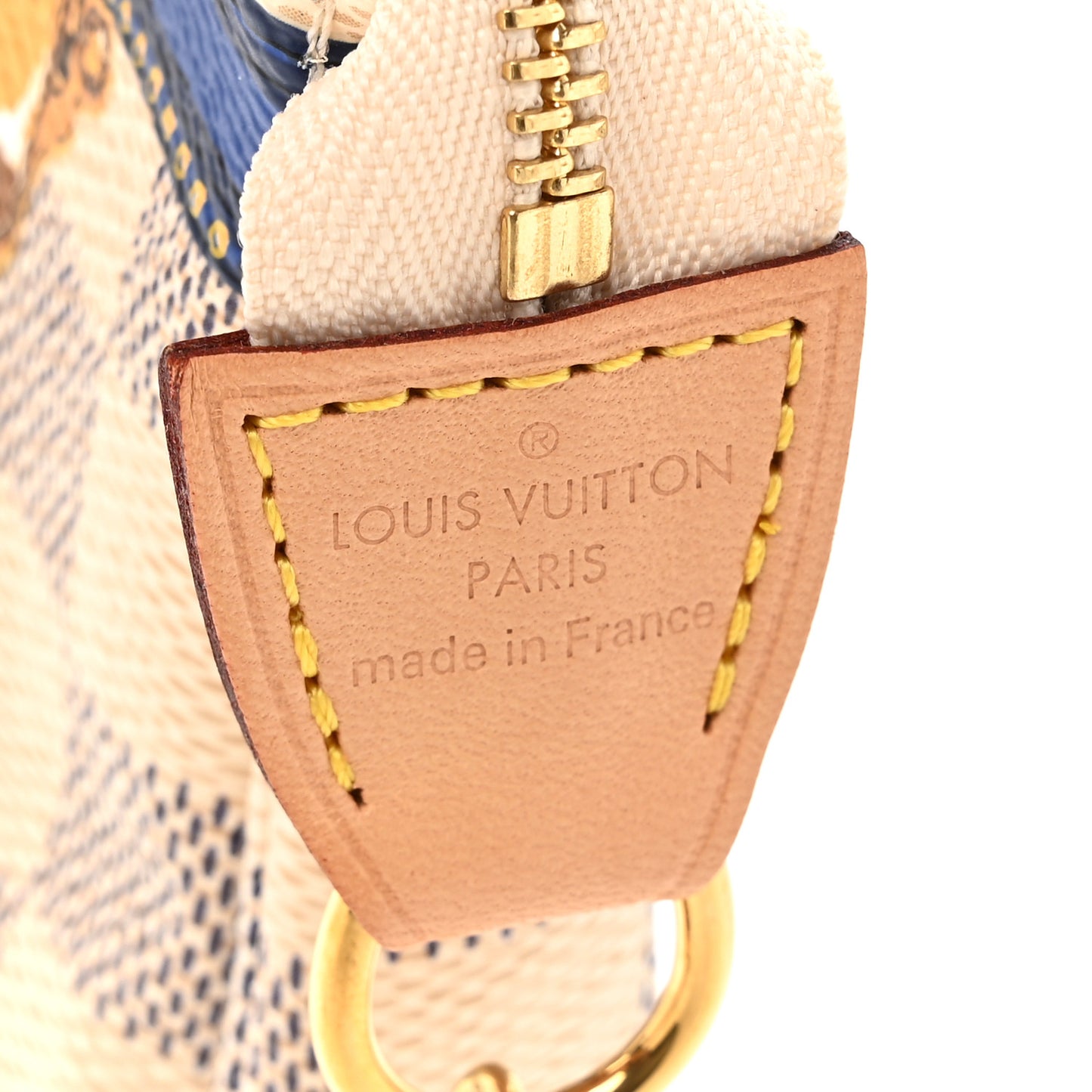 Damier Azur Summer Trunks Saint Barth Mini Pochette Accessories