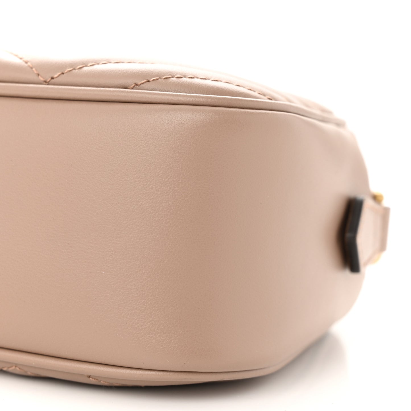 Calfskin Matelasse Small GG Marmont Chain Shoulder Bag Porcelain Rose