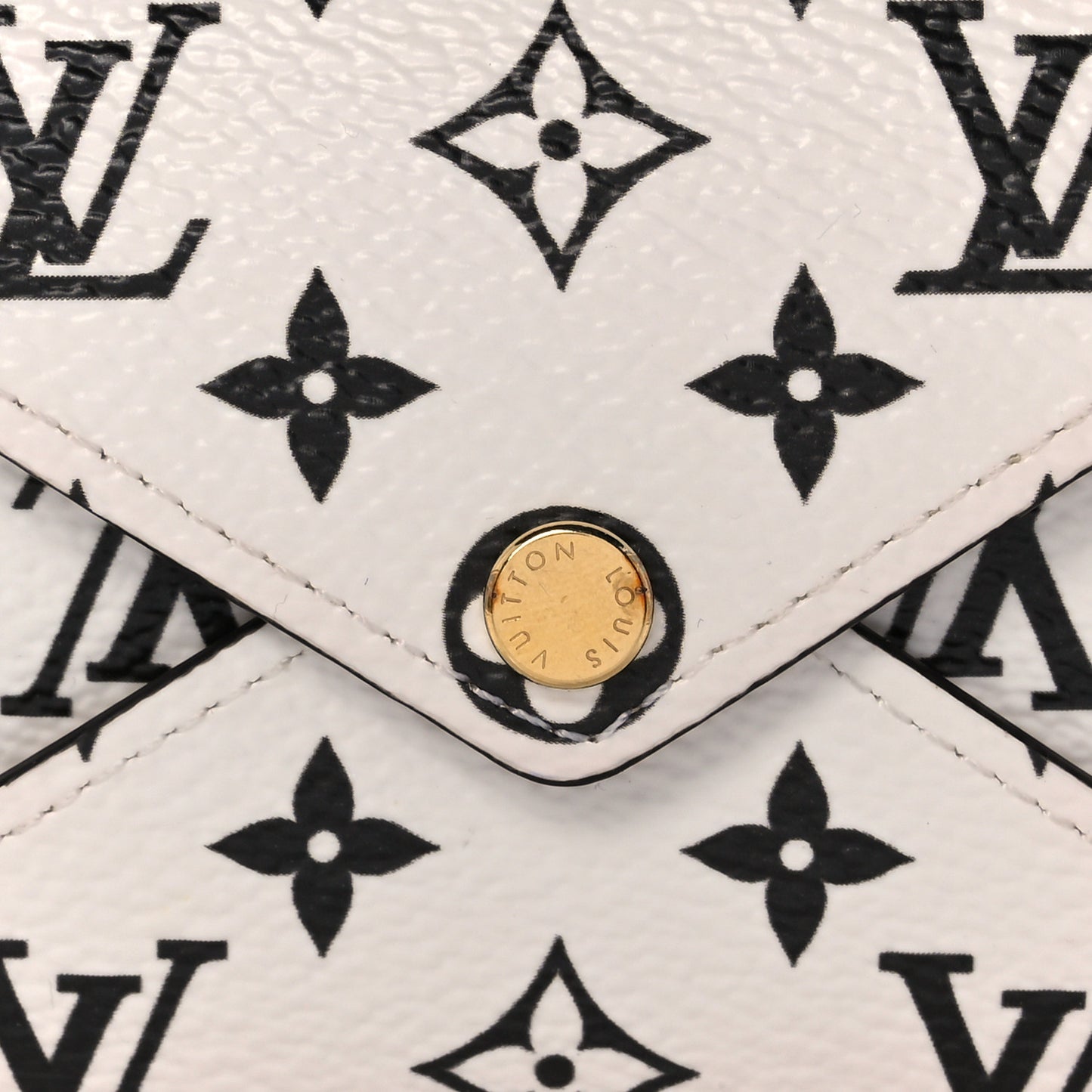 Monogram Giant Small Kirigami Pochette Insert White
