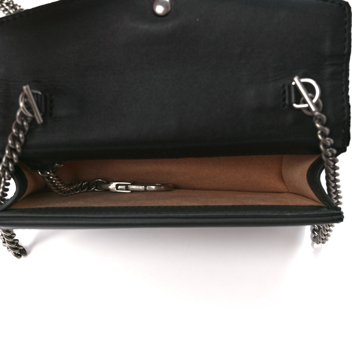 Velvet Super Mini Dionysus Shoulder Bag Black