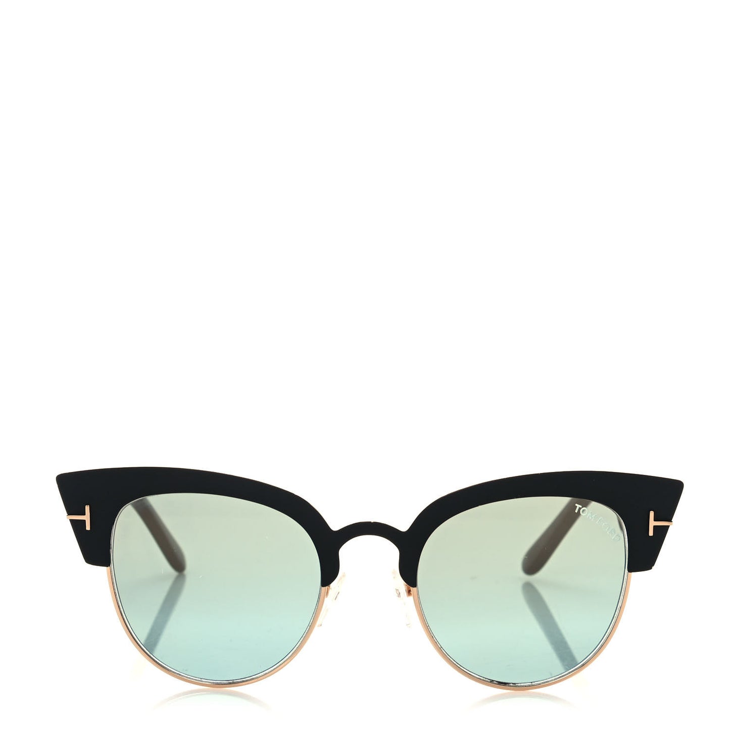 Alexandra-02 Squared Sunglasses TF607 Black