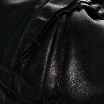 Prada Nappa Ruffle Hobo Black 12 of 15