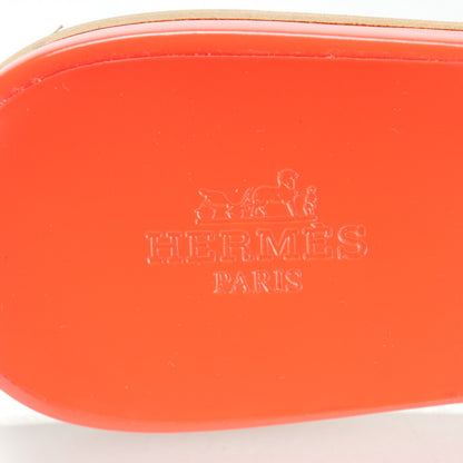 Hermes Patent Corfou Sandals 36 7 of 9